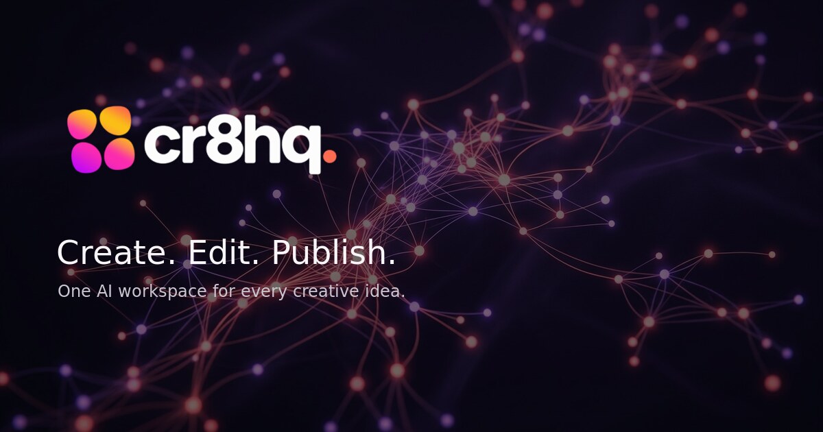 Online Video Editor with Audio Timing Tools | CR8HQ